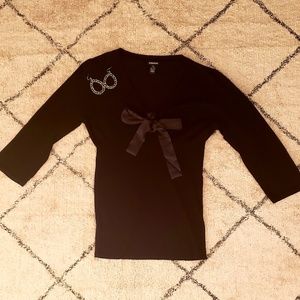 Maurices black sweater